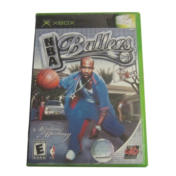 NBA Ballers Microsoft Xbox, 2004 Cib Complete In Case - Picture 1 of 5